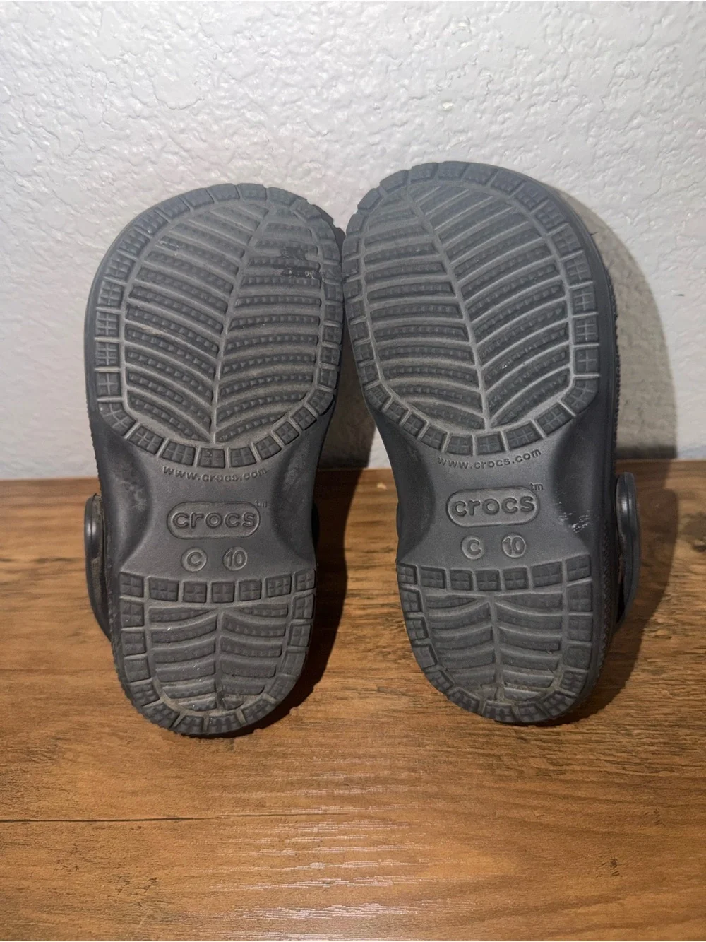Crocs Kids Clogs & Sandals Lot, Adjustable Strap, Size 10 2 pairs EUC